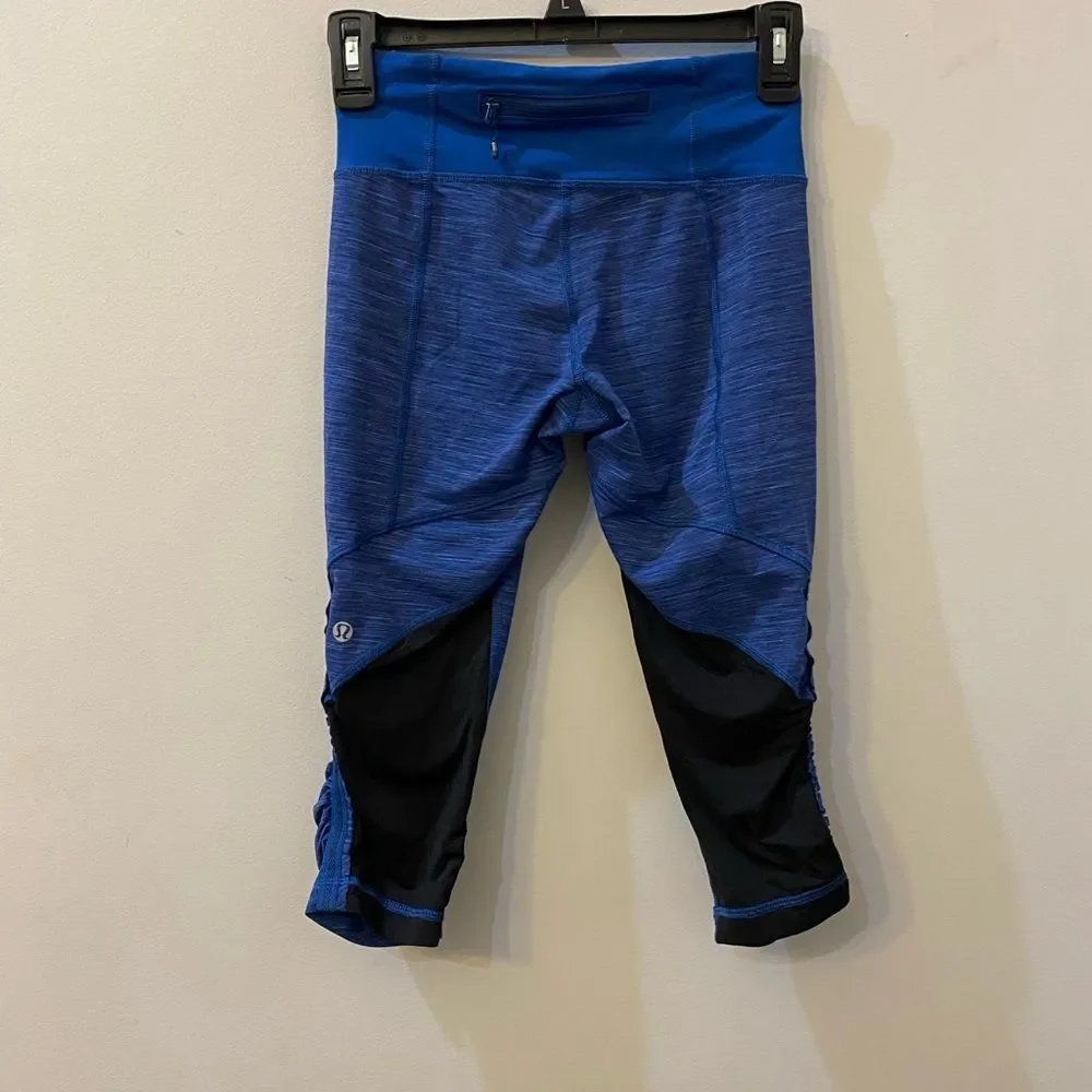 Lululemon Run For Your Life Crop Leggings Women Size 4